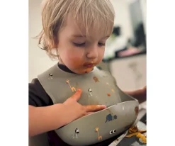 Babero de Silicona Safari