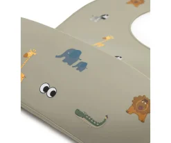 Babero de Silicona Safari