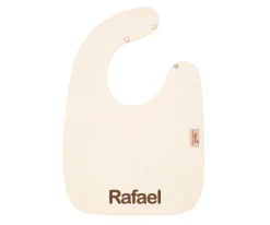 Babero Doble Timboo Daisy White Personalizable