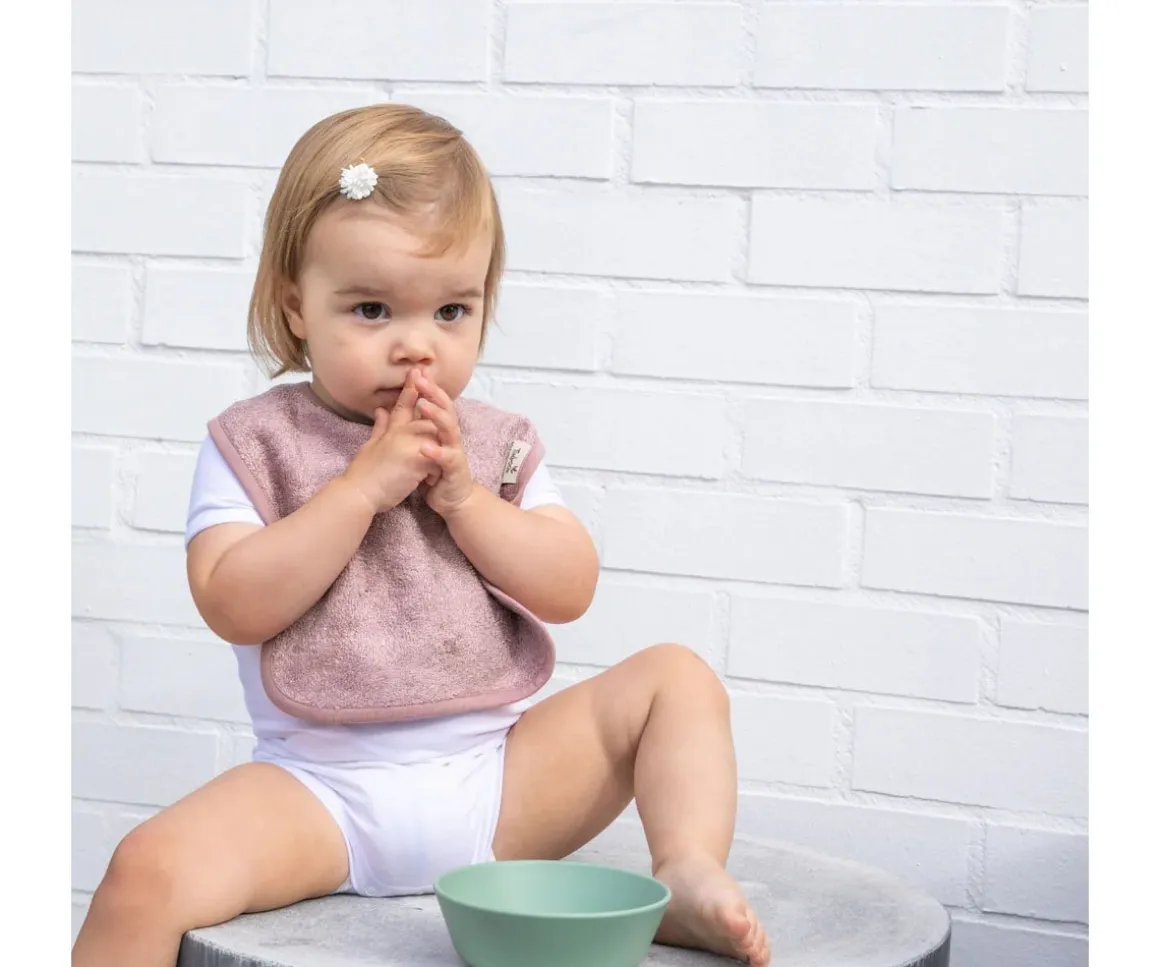 Babero Doble Timboo Frosted Almond Personalizable