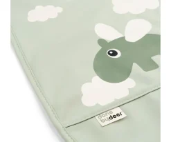 Babero Done by Deer Happy Clouds Green