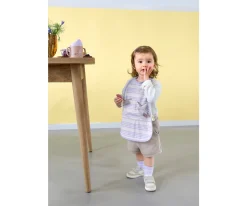 Babero Impermeable Extra Grande Tiny Team Cat