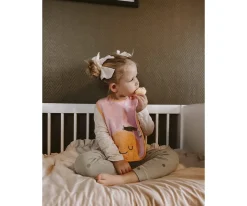 Babero Rizo Mandy Mandarina Personalizable