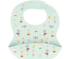 Babero Silicona The Three Little Pigs