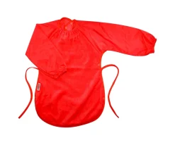 Babero Silly Billyz con Mangas XL Rojo