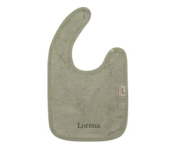 Babero Timboo Whisper Green Personalizable