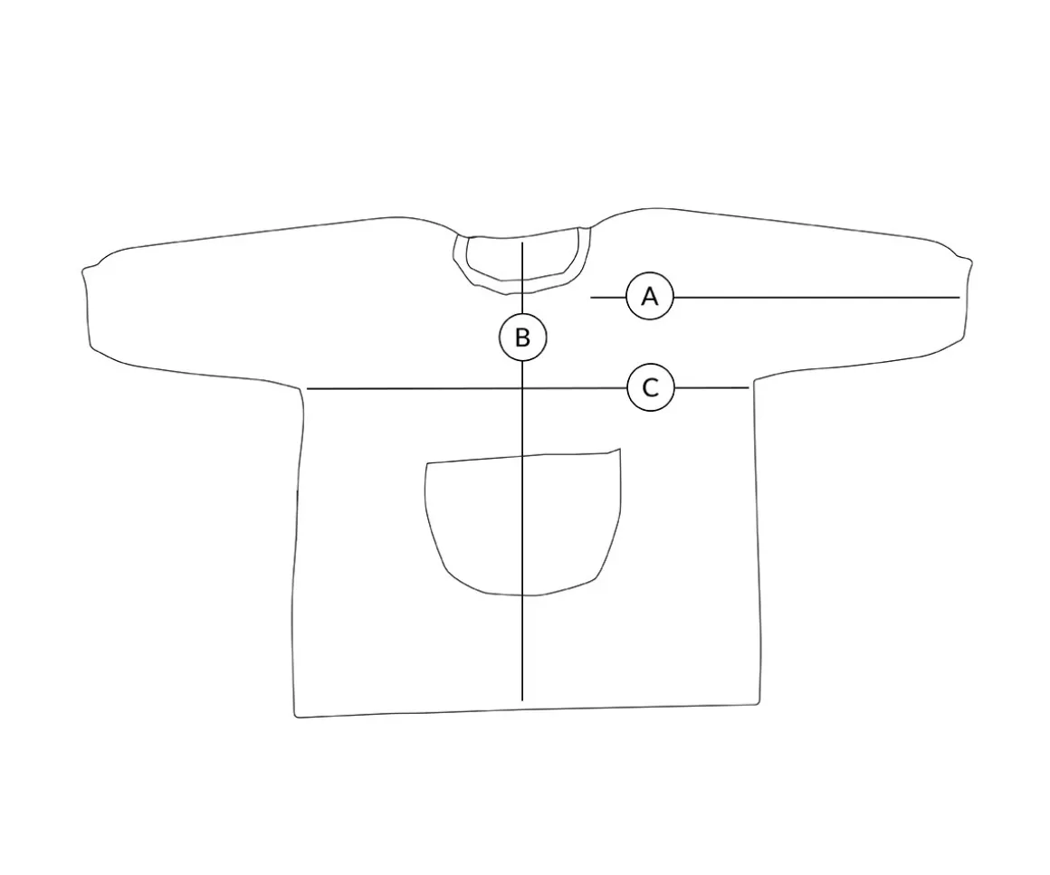 Babi con Bolsillo Central Vichy Magical Unicorn Personalizado