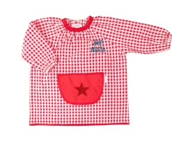 Babi con Bolsillo Central Estrella Rojo Personalizable