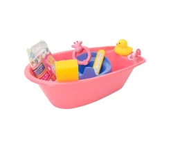 Bañera para Muñecos con Accesorios