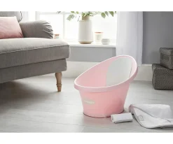 Bañera Shnuggle Rosa Respaldo Blanco