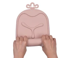 Bandeja Silicona Roll + Go con Cuchara Blush