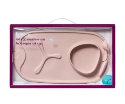 Bandeja Silicona Roll + Go con Cuchara Blush