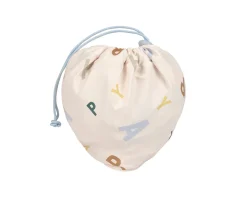 Bata de Pintura Escolar Happy Fruits Light Blue