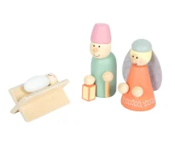 Belén de Madera Cuento de Navidad