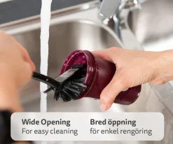 Biberón Anticólico Herobility Iron Blue 240ml