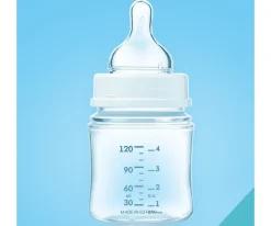 Biberón con Asas Fluorescentes Sleeping Koala Azul Personalizable