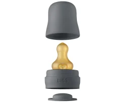 Biberón Cristal BIBS Iron 225ml + Fundas Biberón Regalo