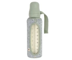 Biberón Cristal BIBS Sage 225ml + Funda Biberón Regalo
