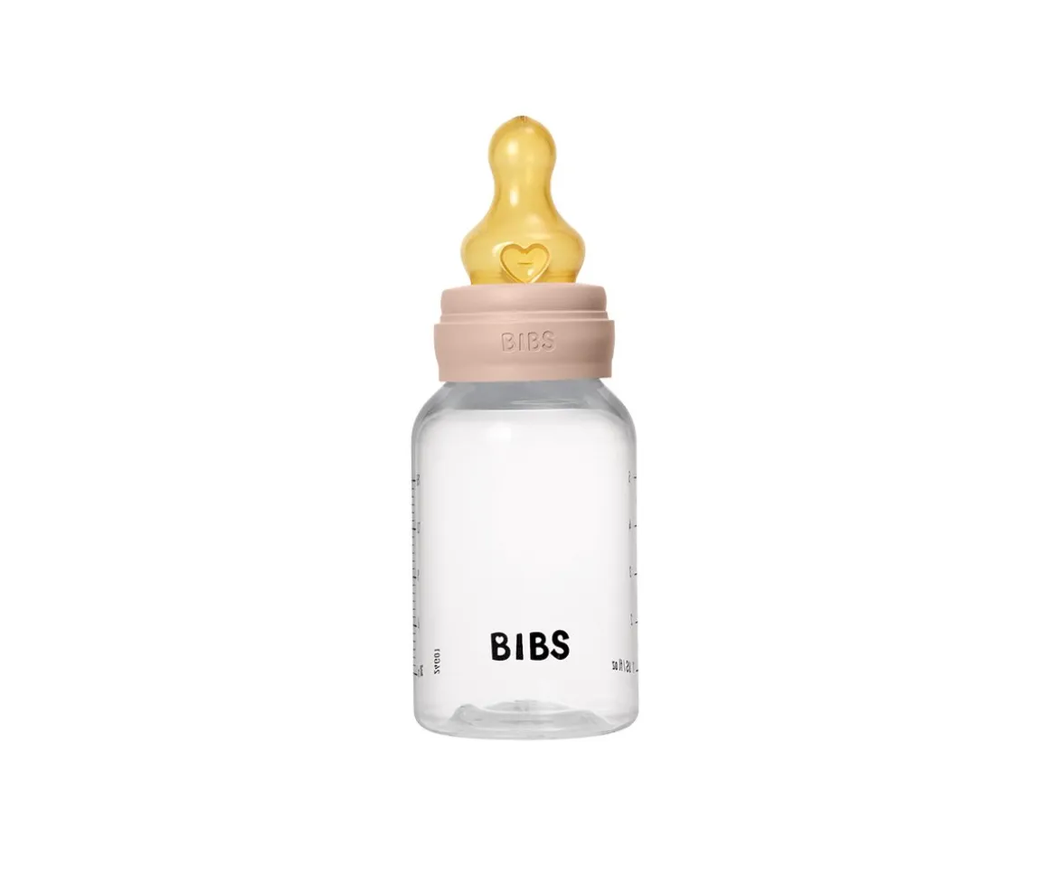 Biberón Plástico BIBS Látex Blush 150ml