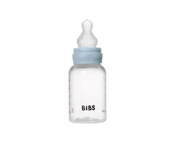 Biberón Plástico BIBS Silicona Baby Blue 150ml