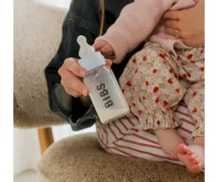 Biberón Plástico BIBS Silicona Baby Blue 150ml