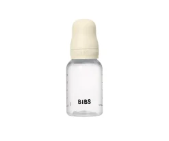 Biberón Plástico BIBS Silicona Ivory 150ml