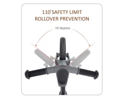 Bicicleta Equilibrio Manu Gris