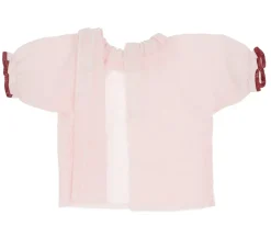 Blusa Popelín Rosa Pastel para Muñeco Soft