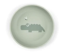 Bol Antideslizante Croco Green