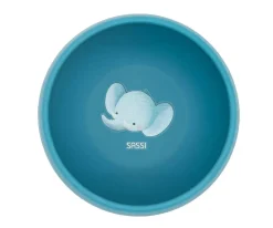 Bol con Ventosa Silicona Elefante