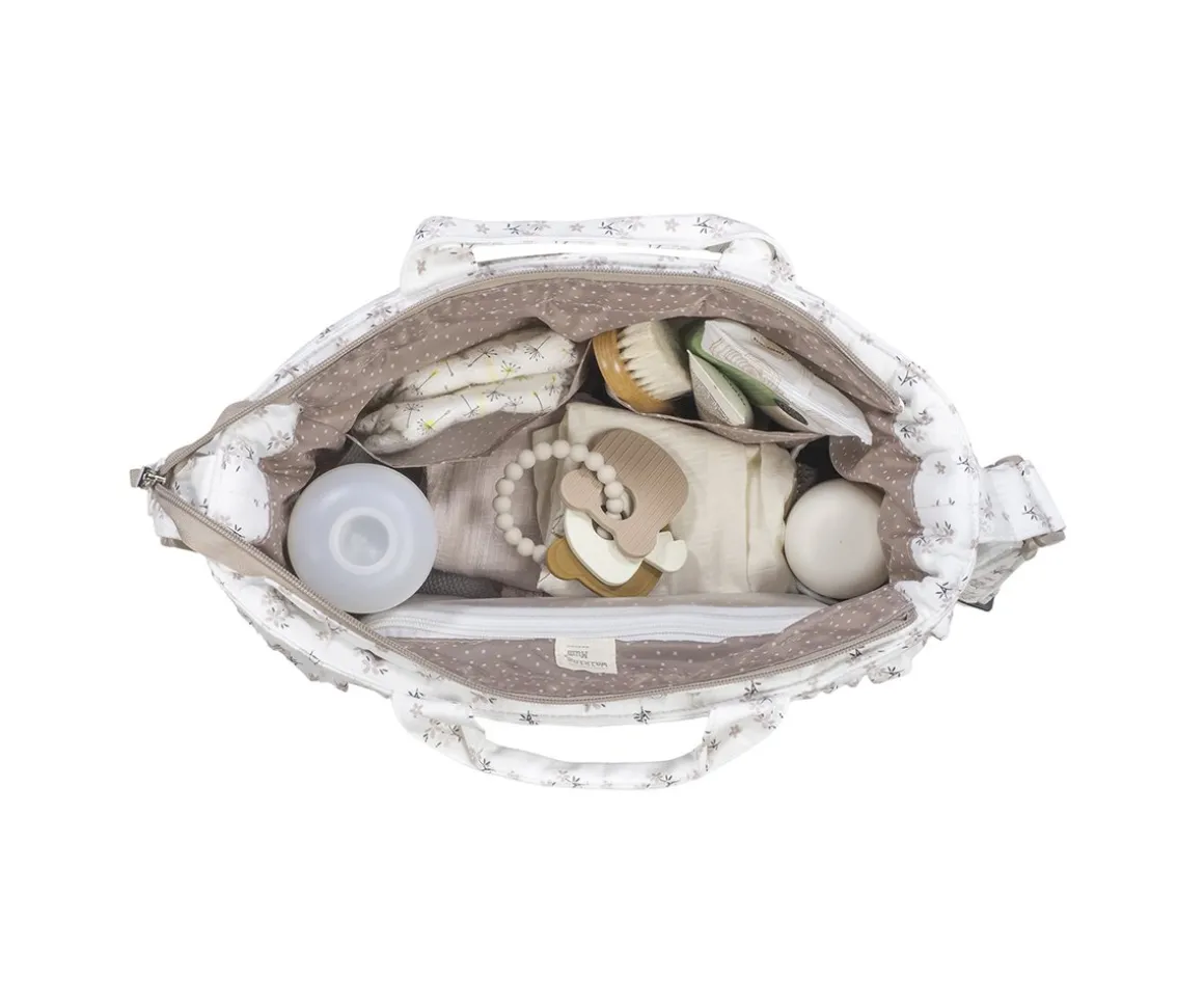 Bolsa Canastilla Botton Flores