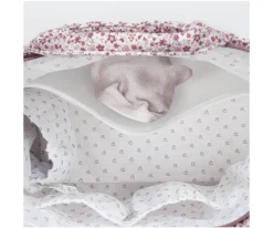 Bolsa Canastilla Cherry Flores