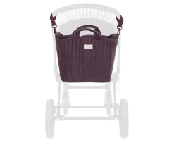 Bolsa Canastilla Cherry Velvet