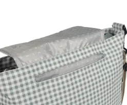 Bolsa Canastilla I love Vichy Verde