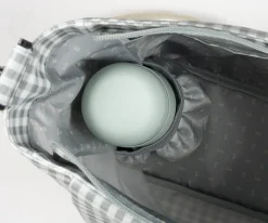 Bolsa Canastilla I love Vichy Verde