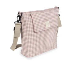 Bolsa Canastilla I love Vichy Rosa