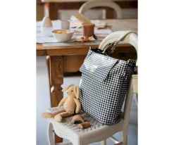 Bolsa Canastilla I Love Vichy Negro