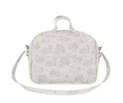Bolsa Canastilla Toile de Jouy Crema