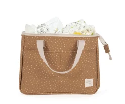 Bolsa de Aseo Lunares Poppy Canela