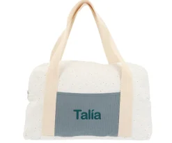 Bolsa de Deporte Rainbow Dots Azul Personalizable