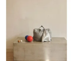 Bolsa de Gimnasio Metallic Silver