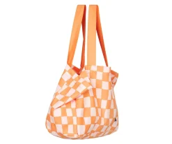 Bolsa de Playa Check Naranja Personalizable