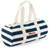 Bolsa Deporte Nautical Natural-Navy Personalizable