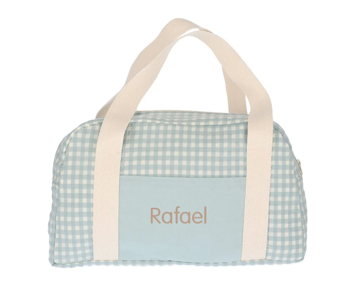 Bolsa Deporte Vichy Verde Personalizable