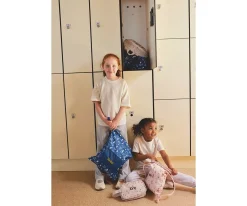 Bolsa Impermeable Grande Geometric Nature Personalizable