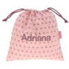 Bolsa Merienda Lyra Rosa Personalizable