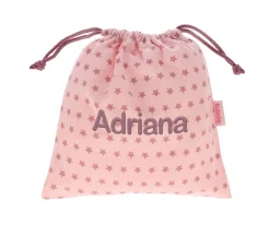 Bolsa Merienda Lyra Rosa Personalizable