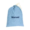 Bolsa Merienda Mini Star Azul Personalizable