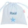 Bolsa Merienda Personalizada Oxford Azul