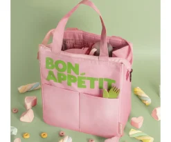 Bolsa Merienda Térmica Bon Appétit Rosa
